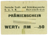 Deutsch Textil .50 RM