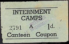 note from Australia Internment Camp